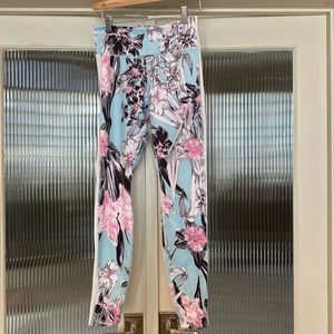 Floral print legging